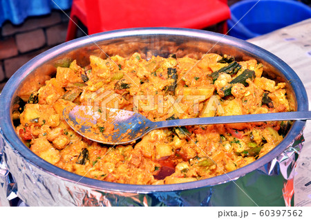 Homemade India food :"Aloo Gobhi" or know as Homemade India food :"Aloo Gobhi" or know as 60397562