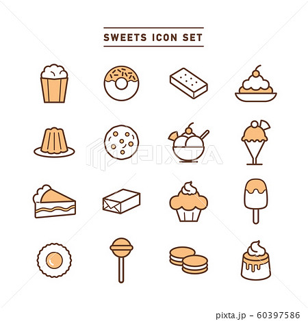 SWEETS ICON SET SWEETS ICON SET 60397586