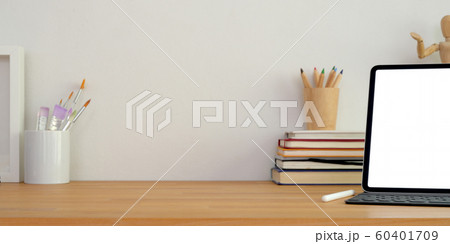 Close up view of comfortable office room with Close up view of comfortable office room with 60401709