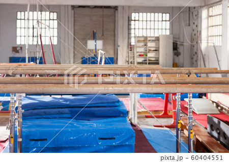 Interior of acrobatic center Interior of acrobatic center 60404551