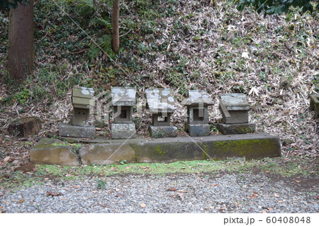 梶原八幡神社 五社宮の石祠 梶原八幡神社 五社宮の石祠 60408048