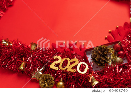 Merry Christmas,Red christmas decorations And the Merry Christmas,Red christmas decorations And the 60408740