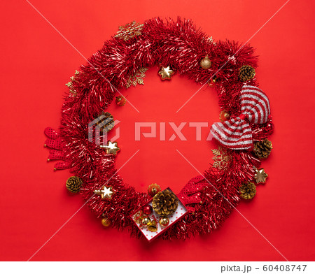 Merry Christmas,Red christmas decorations And the Merry Christmas,Red christmas decorations And the 60408747