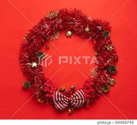 Merry Christmas,Red christmas decorations And the Merry Christmas,Red christmas decorations And the 60408748