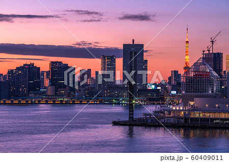《東京都》東京ベイエリア夜景・トワイライト 《東京都》東京ベイエリア夜景・トワイライト 60409011