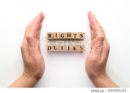 イメージ　DUTIES  RIGHTS 60409165