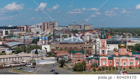 Timelapse of the city Barnaul view of the city and Timelapse of the city Barnaul view of the city and 60409370