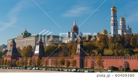 Beautiful view of the Moscow Kremlin from the 60409380