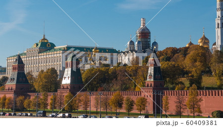 Beautiful view of the Moscow Kremlin from the 60409381