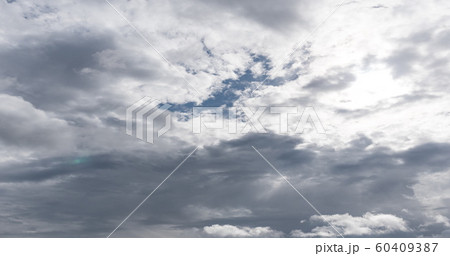 Time lapse of flying clouds nature background no Time lapse of flying clouds nature background no 60409387