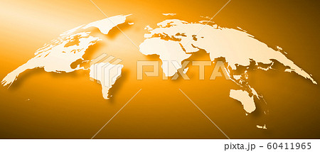 世界地図背景 ヨーロッパ中心のイラスト素材 60411965 Pixta