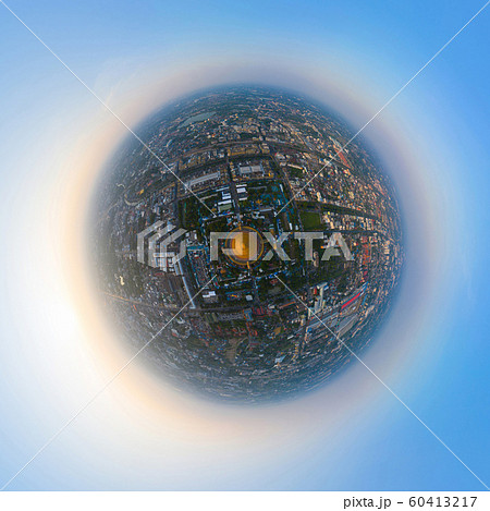 Little planet 360 degree sphere. Panorama of 60413217
