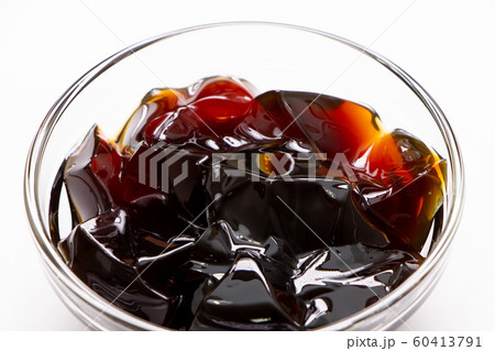 コーヒーゼリー。(白バック) 60413791