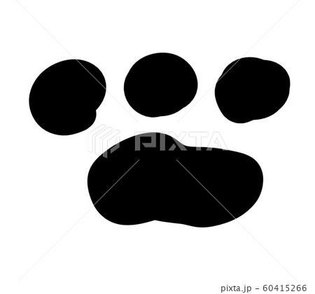 足跡 動物 生き物のイラスト素材