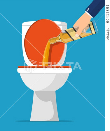 Alcohol abuse concept. 60415391