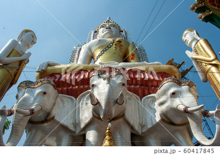 【タイ】バンコク市内寺院 ワット クンチャン 【タイ】バンコク市内寺院 ワット クンチャン 60417845