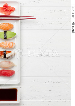 Japanese sushi set 60417989