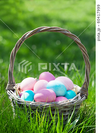 Easter eggs basket Easter eggs basket 60417999