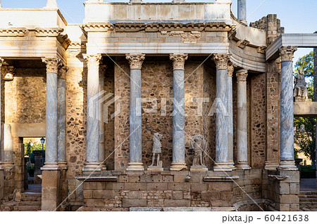 Roman Amphitheatre in Merida, Augusta Emerita in 60421638