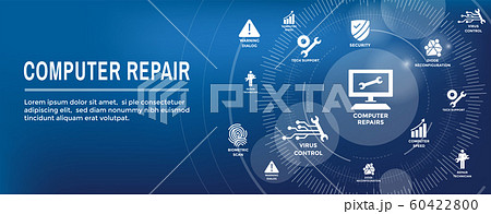 Big Data Security Maintenance Icon with Wrench and 60422800