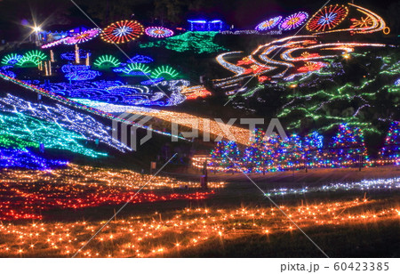 【香川県】 国営讃岐まんのう公園 「イルミネーション」 【香川県】 国営讃岐まんのう公園 「イルミネーション」 60423385
