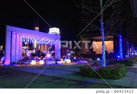 【香川県】 JR丸亀駅 「駅前イルミネーション」 60423415