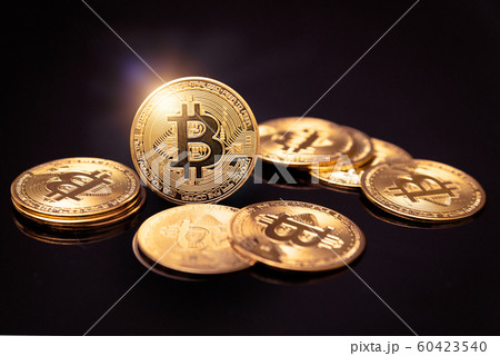 Bitcoin cryptocurrency, virtual money concept Bitcoin cryptocurrency, virtual money concept 60423540