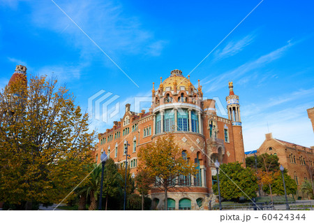 サンパウ病院　バルセロナ　世界遺産　庭園 60424344