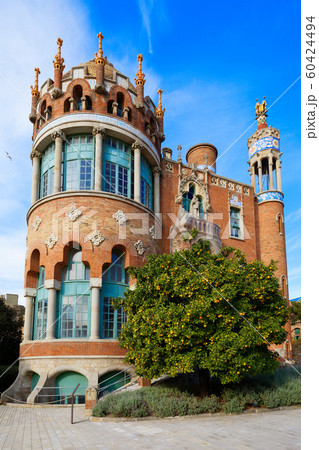 サンパウ病院　バルセロナ　世界遺産　庭園 60424494