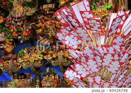 花園神社　酉の市　東京都新宿区 60426798