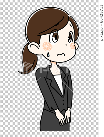 Young woman in suit beaten 60429713
