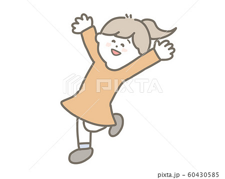 すごく喜んでいる女の子 60430585