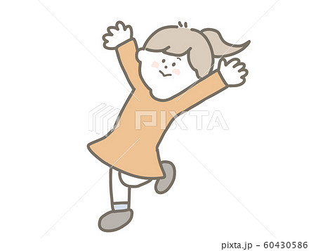 すごく喜んでいる女の子 60430586