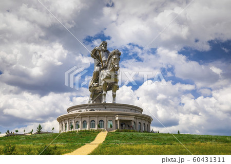 Genghis Khan Monument at Zonjin Boldog Mongolia 60431311