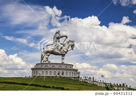 Genghis Khan Monument at Zonjin Boldog Mongolia 60431312