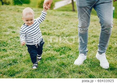 father with little cute son father with little cute son 60433925