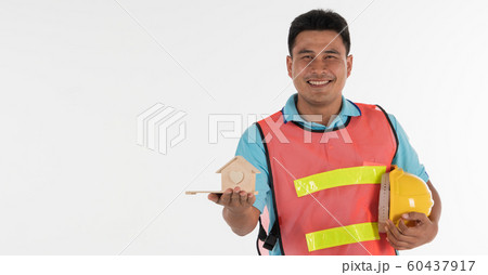 Foreman on a white background 60437917