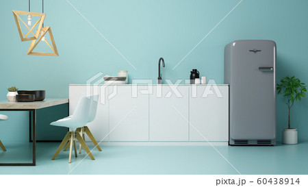 Interior of modern living room 3D rendering Interior of modern living room 3D rendering 60438914