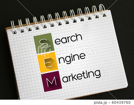 SEM - Search Engine Marketing acronym 60439760