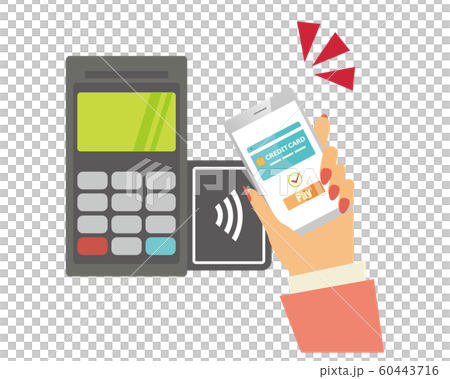 キャッシュレス　スマホ　スマホ決済　キャッシュレス決済　クレジットカード 60443716