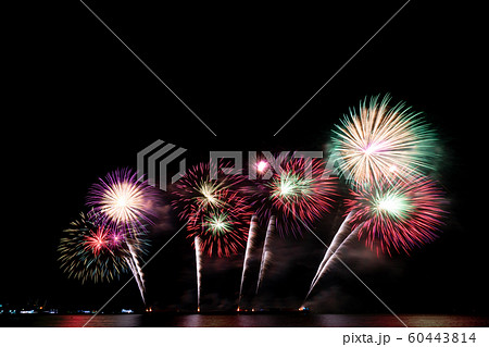 Fireworks light up the sky Fireworks light up the sky 60443814
