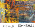 Painting Artistic bright color oil paints texture abstract artwork. Modern futuristic pattern for grunge wallpaper, interior, album, flyer cover, poster, booklet background. Creative graphic design 60443981