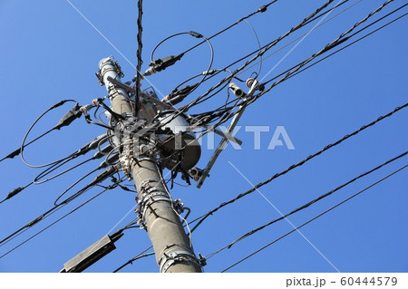 電柱の上にあるもの 60444579