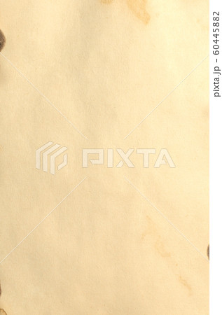 Old blank piece of antique vintage crumbling paper 60445882