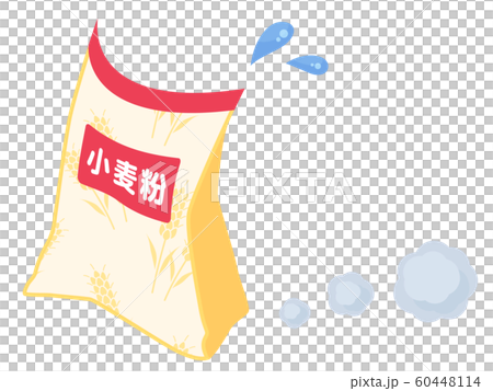 Illustration of a bag of flour 60448114