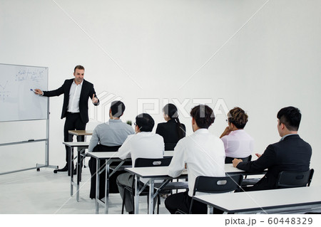 Meeting and planning of working as a team together 60448329