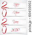 New Year 2020 Vector Illustration 60450002