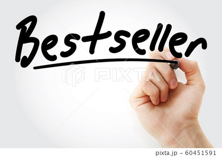 Hand writing Bestseller with marker 60451591