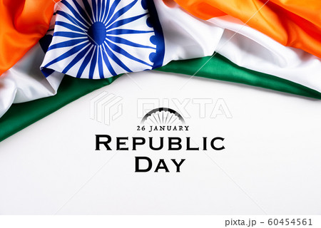 Indian republic day concept. Indian flag Indian republic day concept. Indian flag 60454561