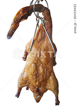 Roasted Duck with Honey, focus selective. 60459492